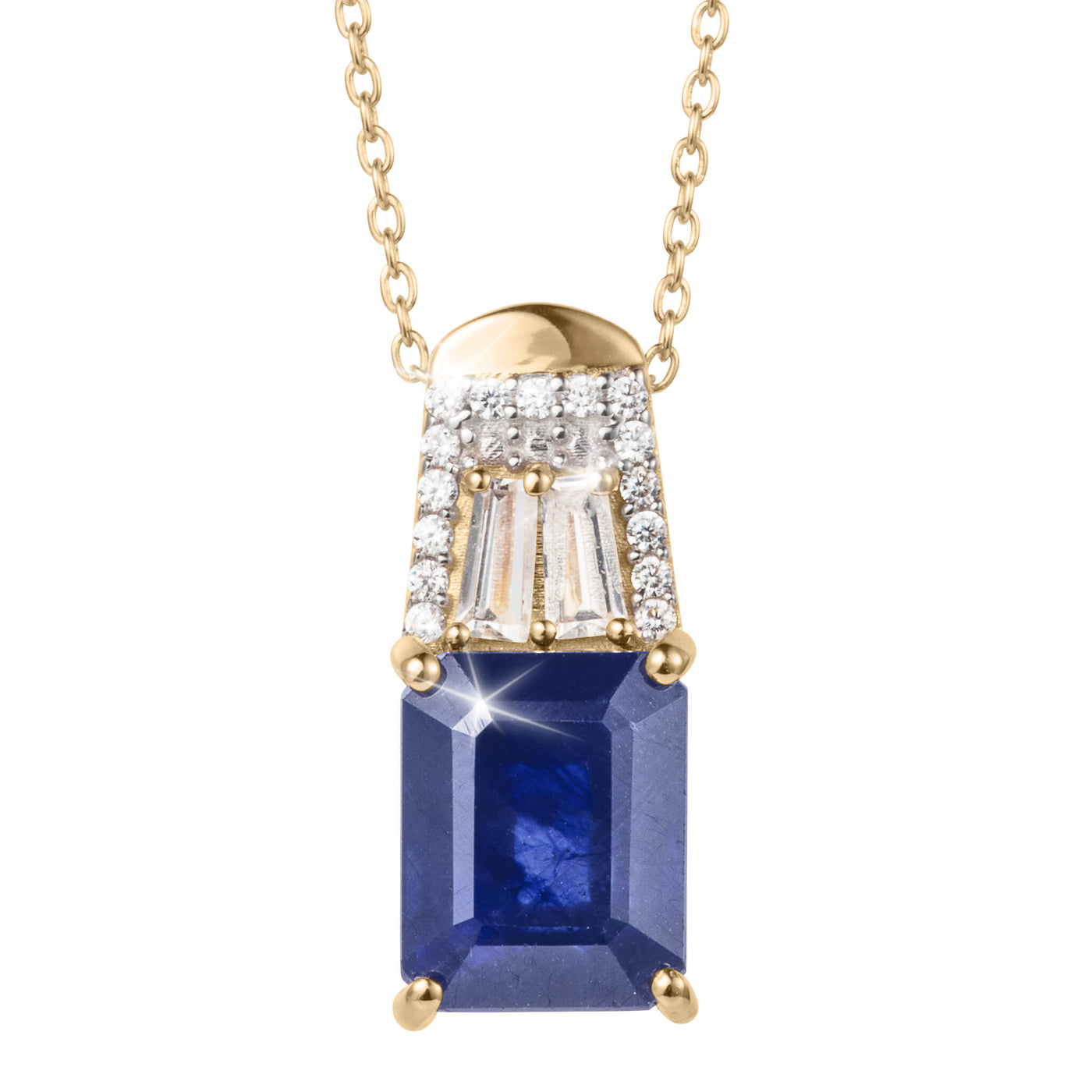 Daniel Steiger Sapphire Deco Dreams Pendant
