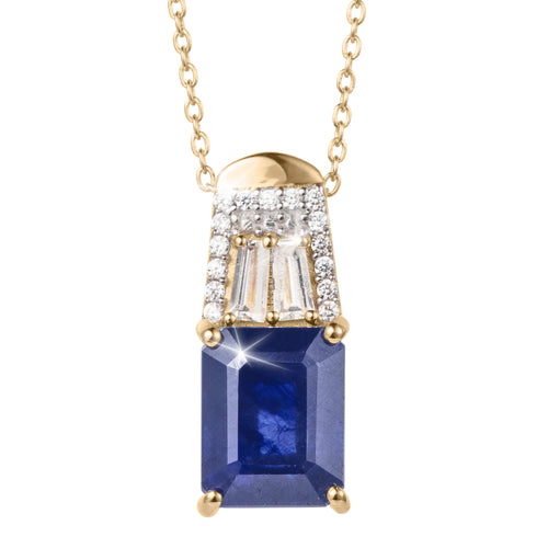 Daniel Steiger Sapphire Deco Dreams Pendant