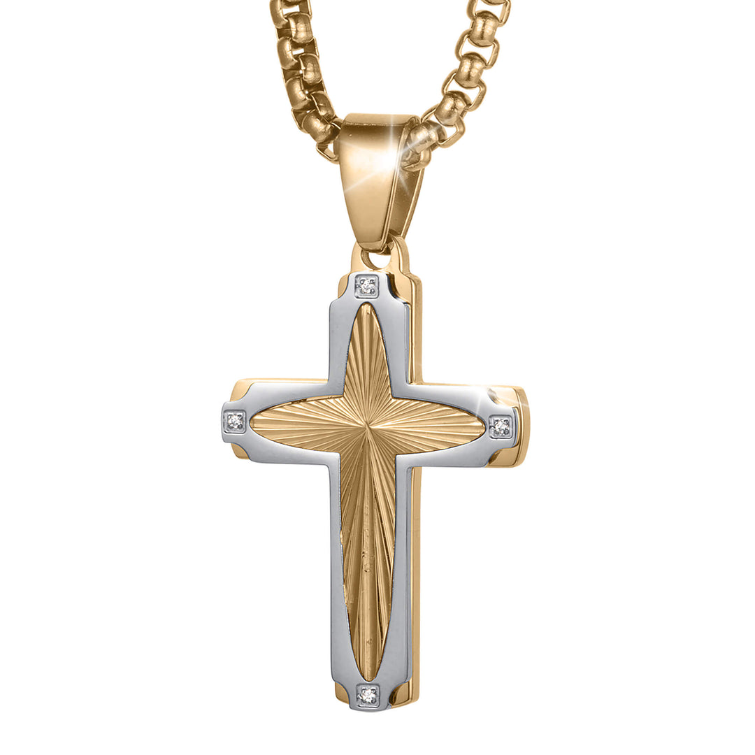 Guiding Light Cross Pendant