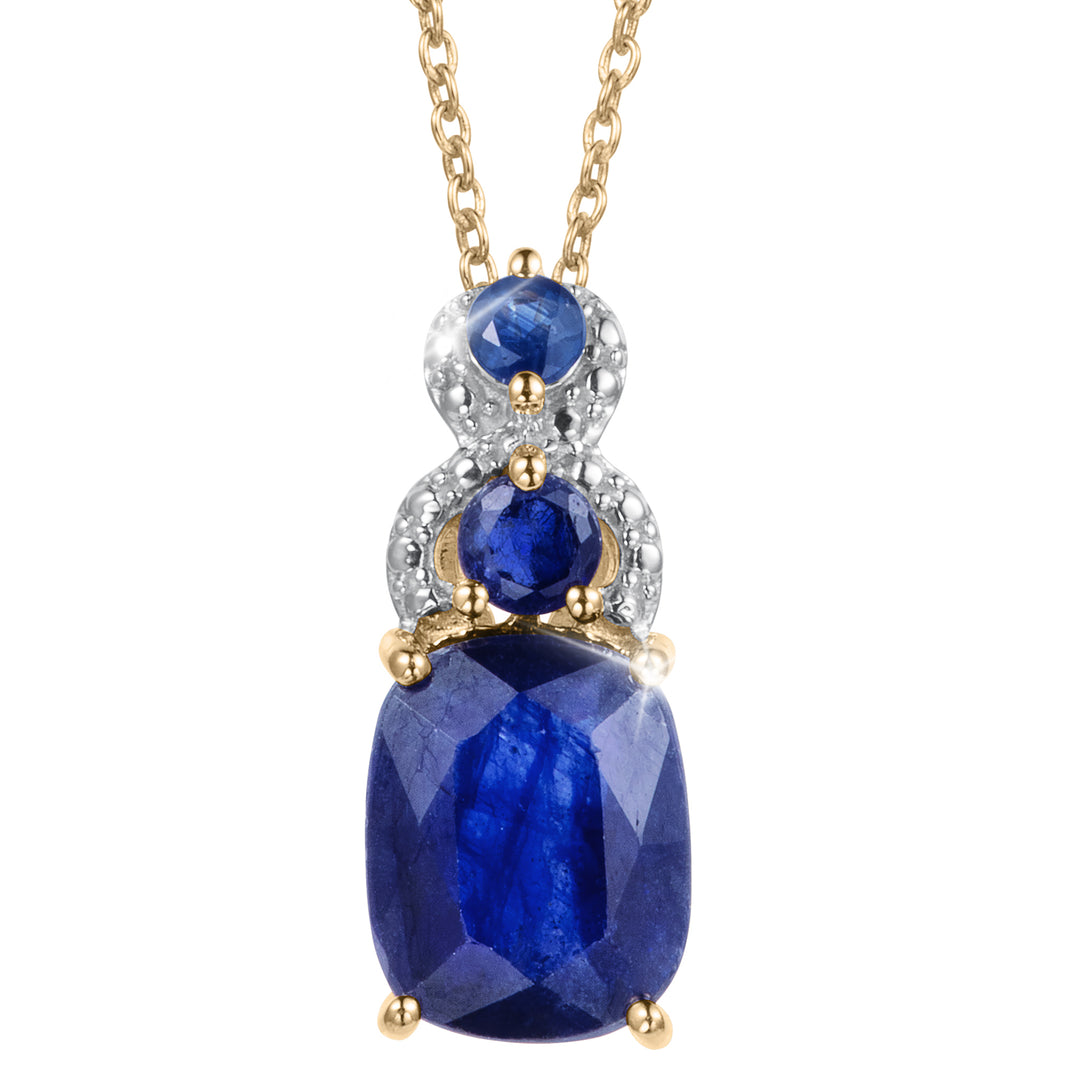 Elara Sapphire Pendant