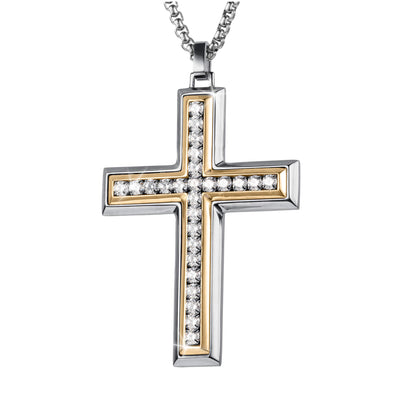 Daniel Steiger Majestic Trinity Cross Pendant