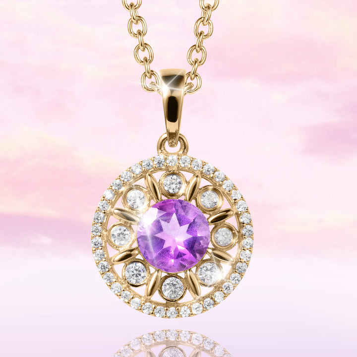 Daniel Steiger Amethyst Fields Pendant