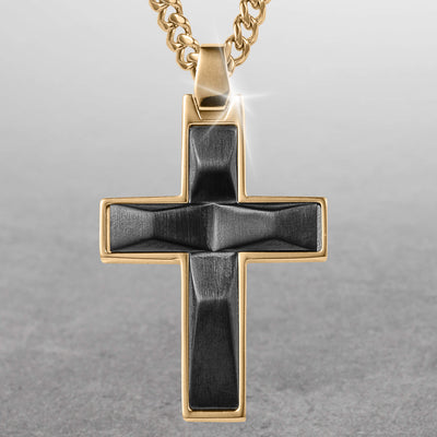 Noir Legacy Cross Pendant