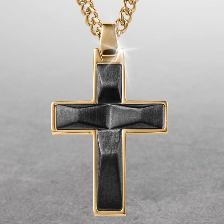 Noir Legacy Cross Pendant