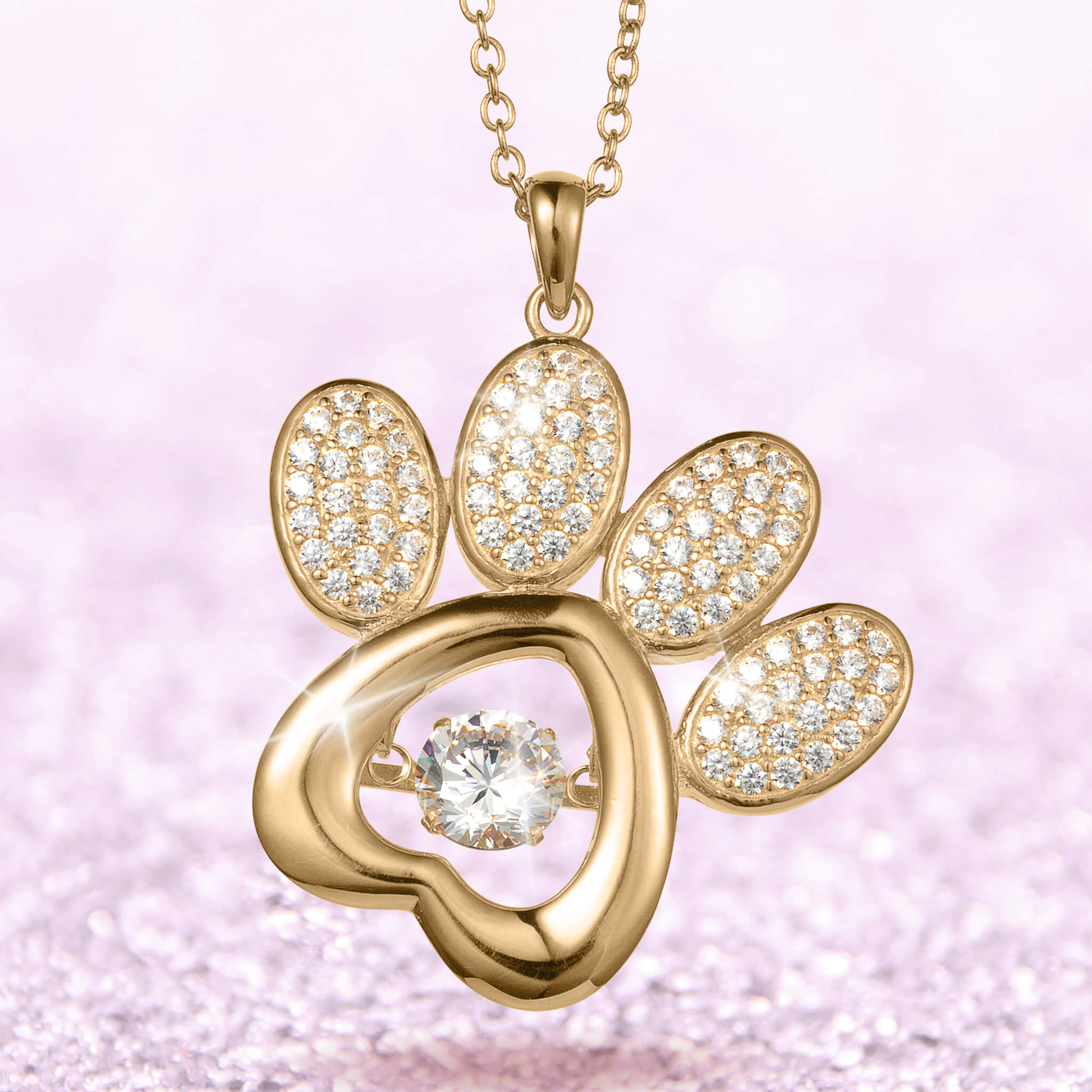 Daniel Steiger Dancing Paw Pendant