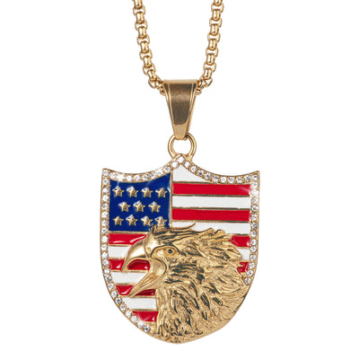 Daniel Steiger Freedom Shield Pendant