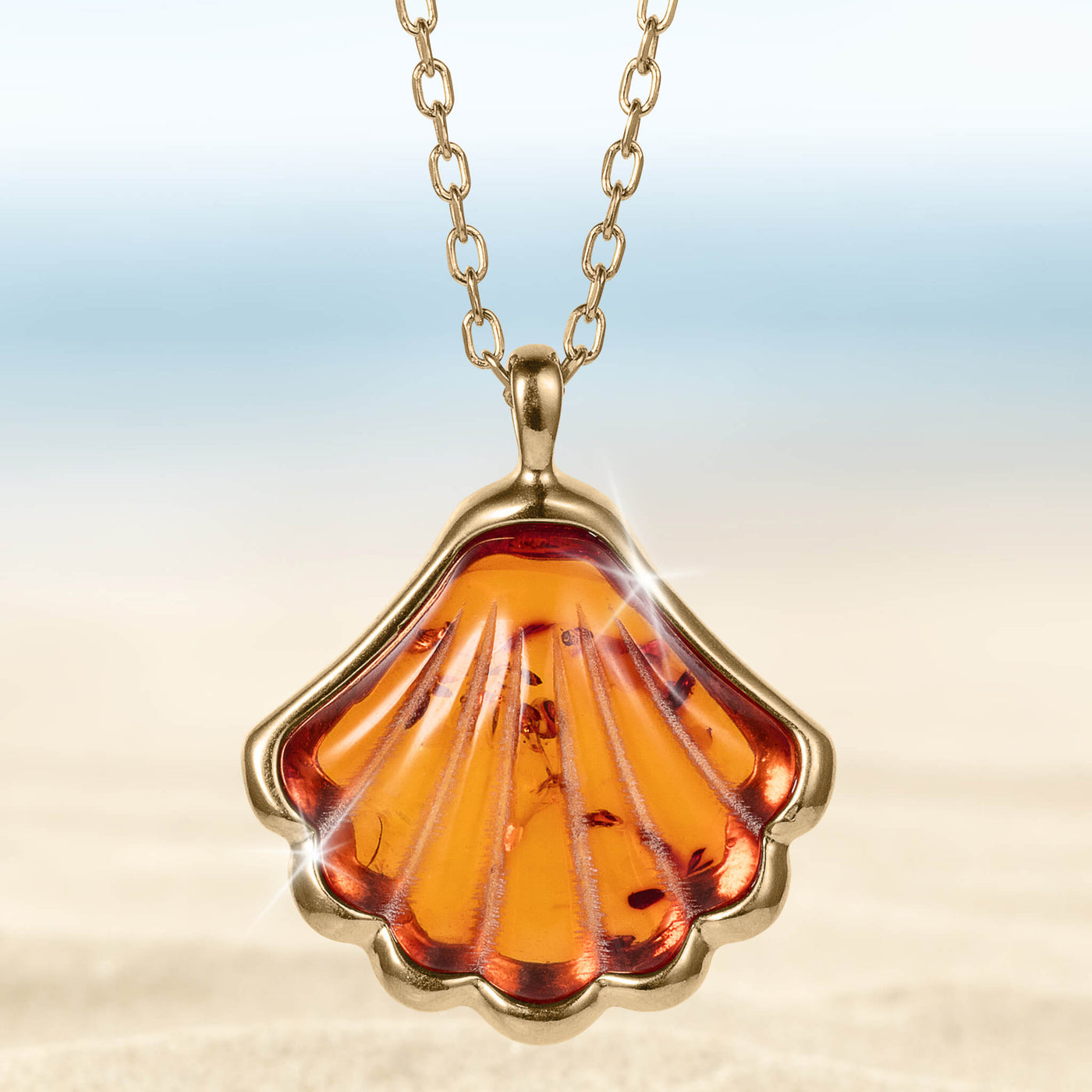 Daniel Steiger Sunset Shells Pendant