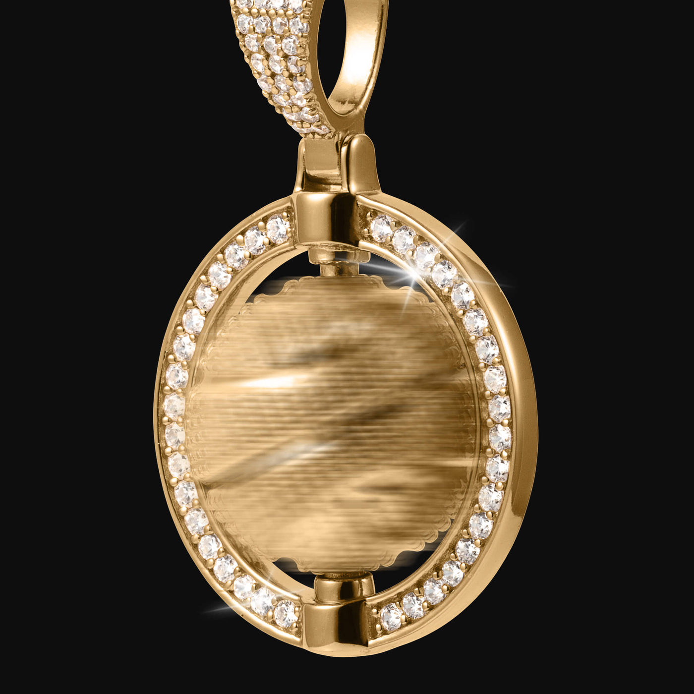 Daniel Steiger Spinning Basketball Pendant