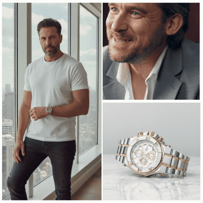 Phantom Two-Tone Men's Watch