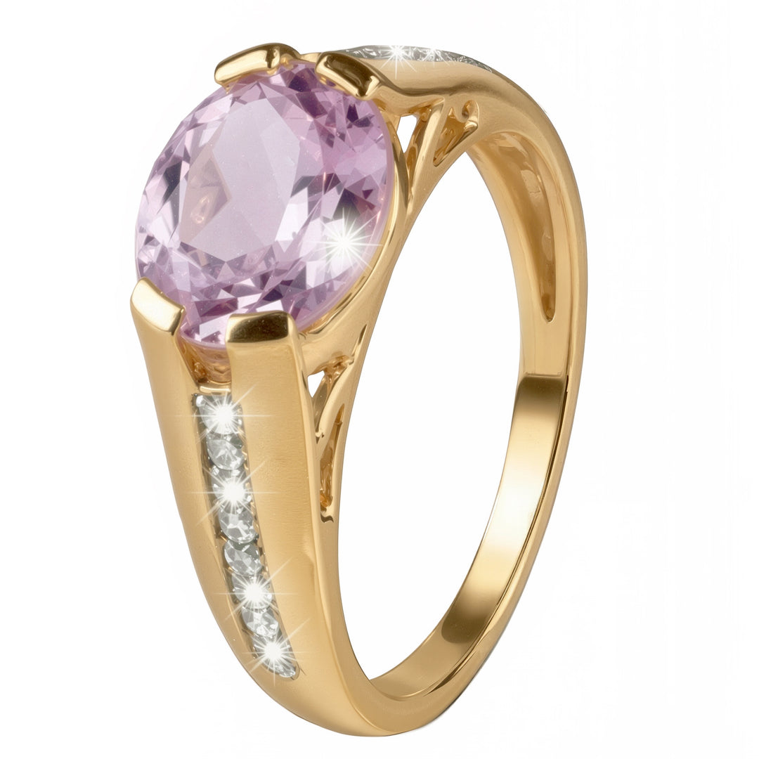 Cherished 10K Gold Amethyst Ring