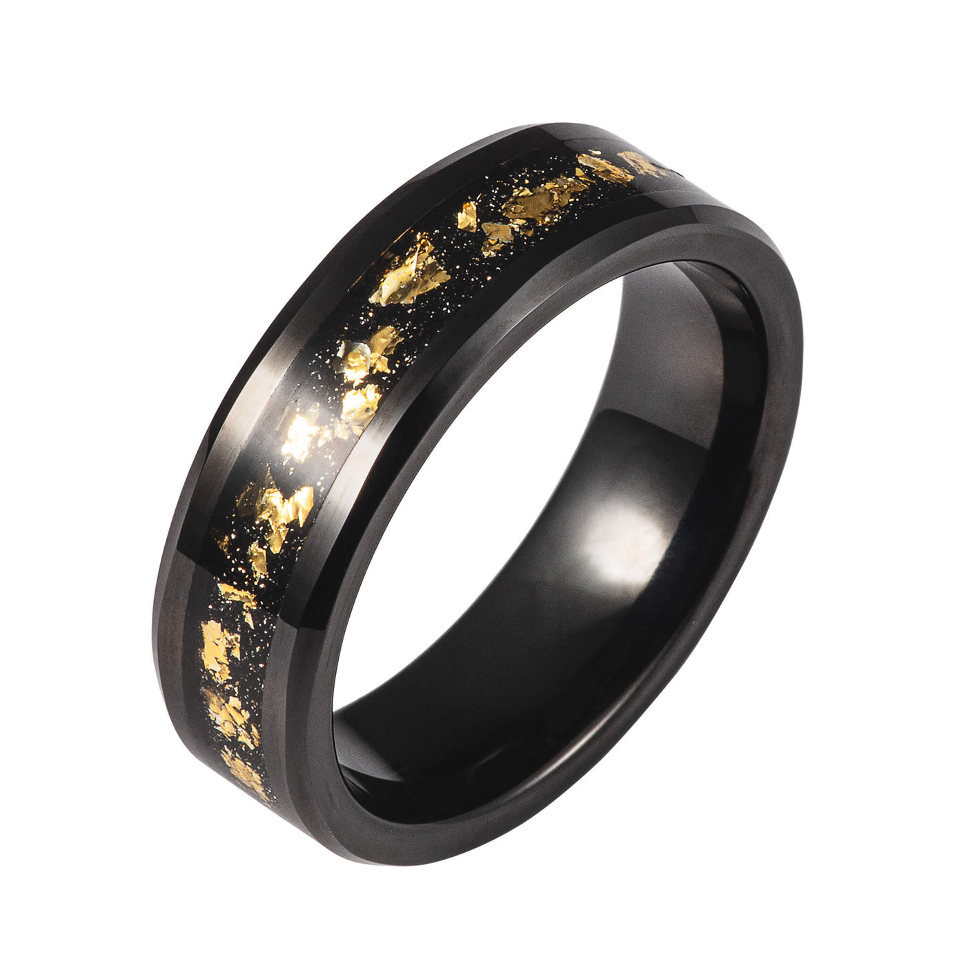 Daniel Steiger 22K Gold Leaf Men's Ring