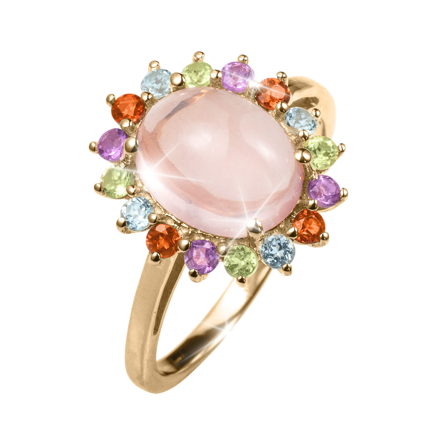 Daniel Steiger Rainbow Blushes Ring