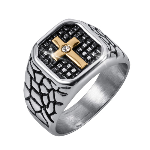 Daniel Steiger Providence Cross Men’s Ring