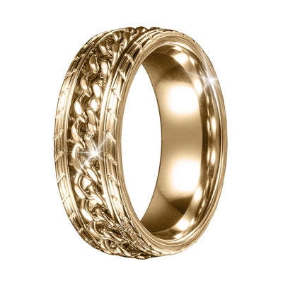 Daniel Steiger Timeless Curb Men's Ring