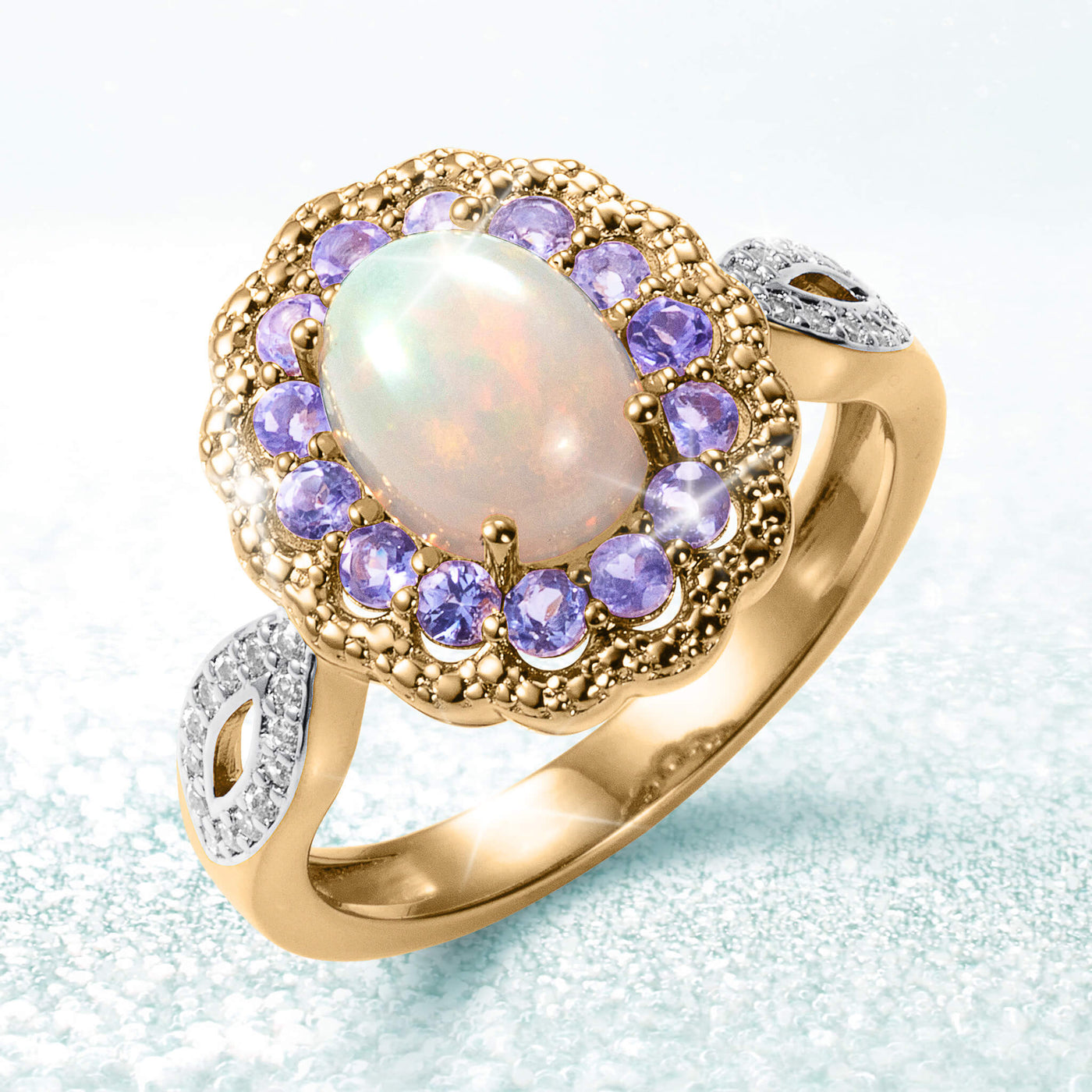 Daniel Steiger Opal Eclipse Ring