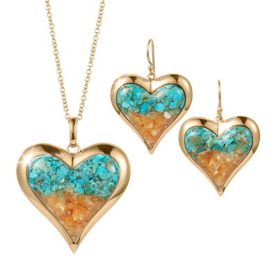 Sunlit Shore Heart Collection