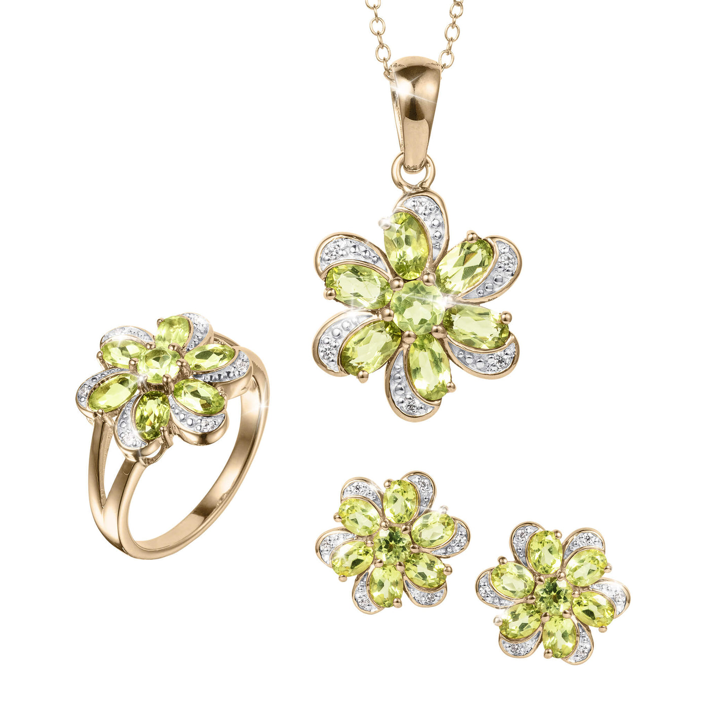 Daniel Steiger Flora Peridot Collection