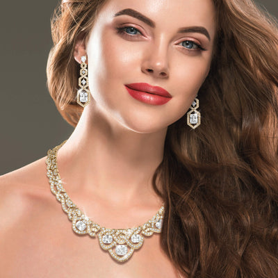 Daniel Steiger Lustrous Lace Necklace