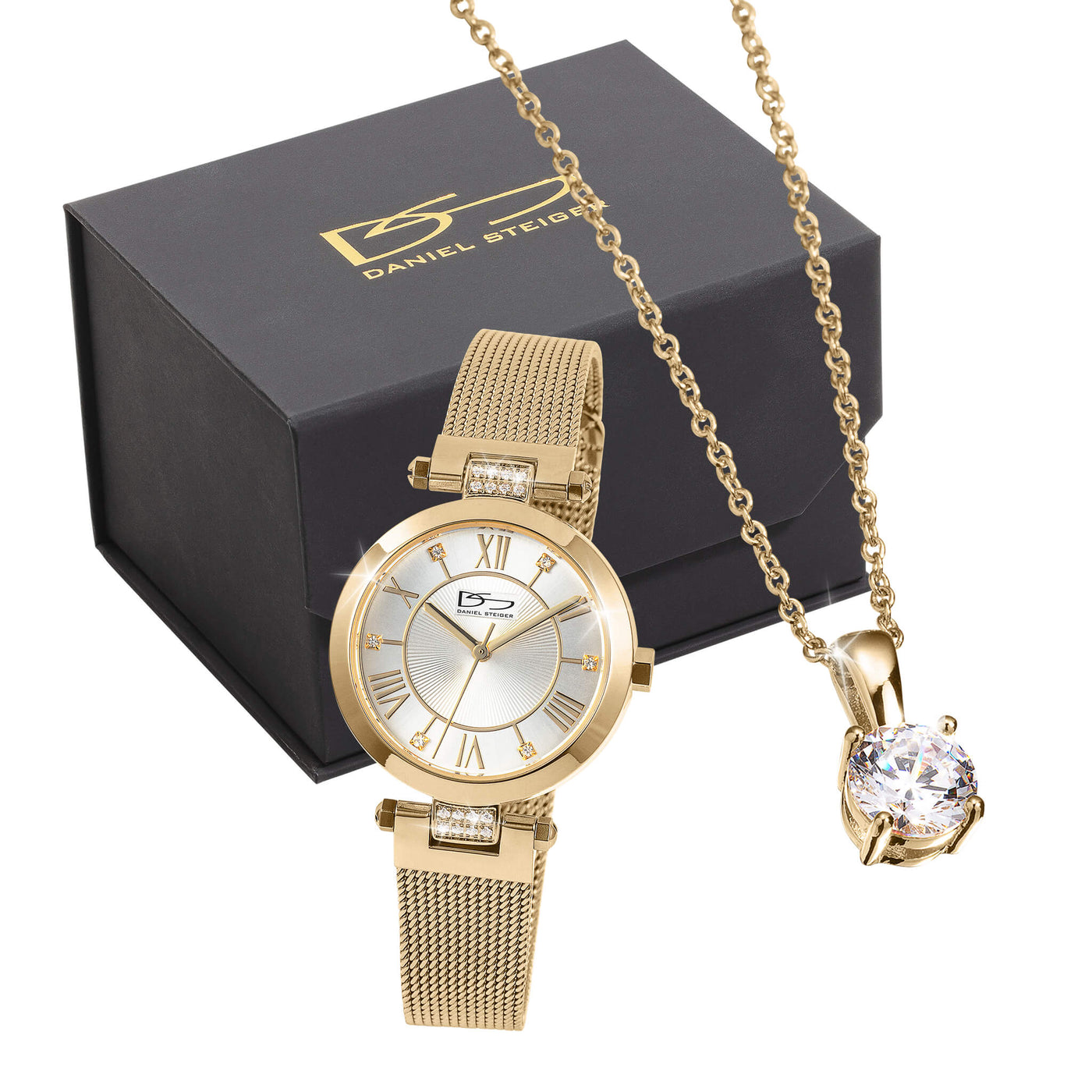 Daniel Steiger Timeless Allure Watch & Pendant Box Set