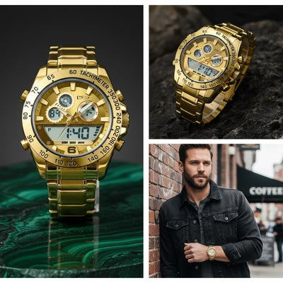 Daniel Steiger Tech Titan Gold Men's Watch