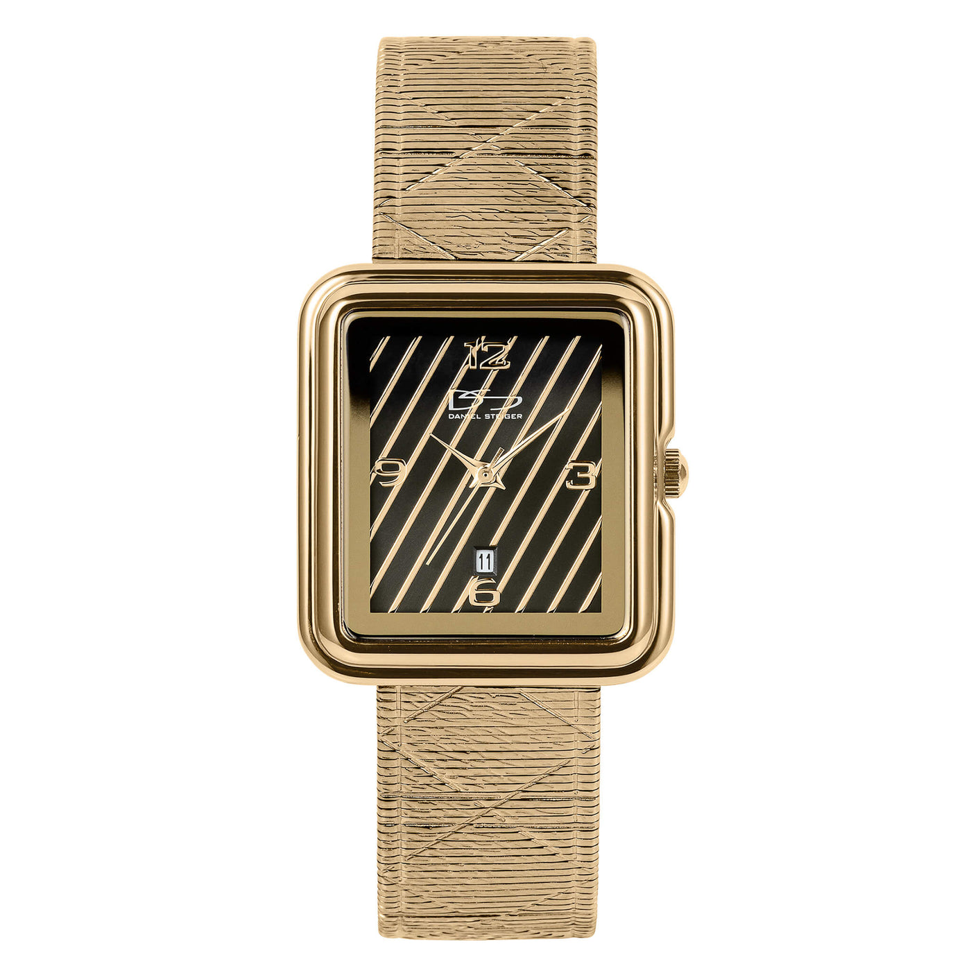 Daniel Steiger Parisian Mesh Gold Ladies Watch