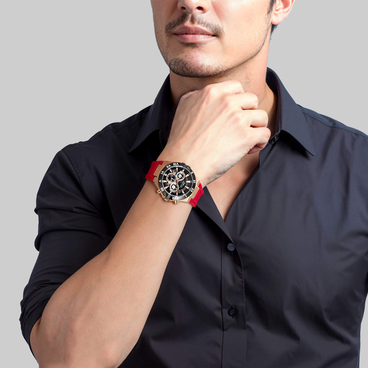 Daniel Steiger Supersport Red Men's Watch