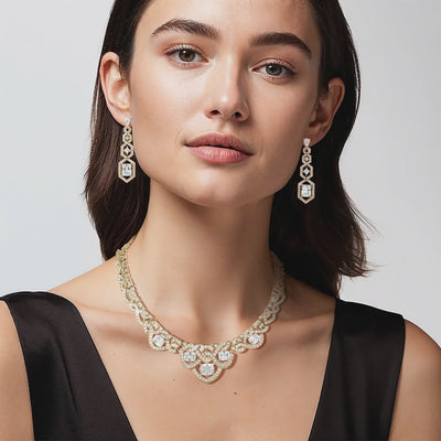 Daniel Steiger Lustrous Lace Necklace