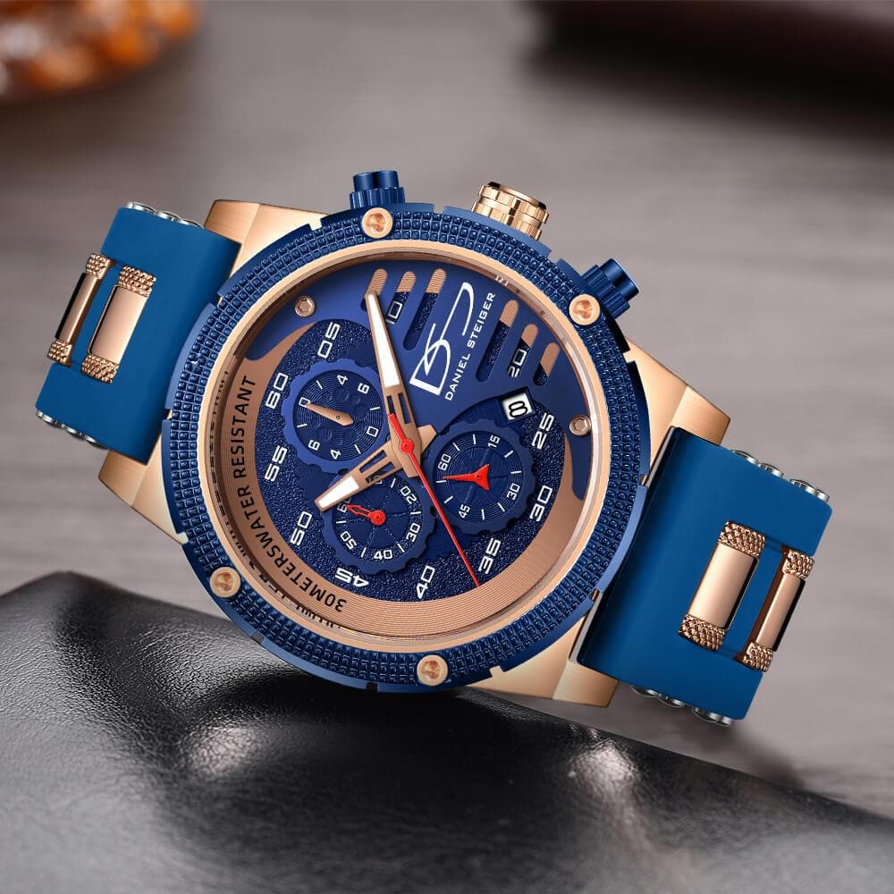 Daniel Steiger Renegade Blue Men's Watch