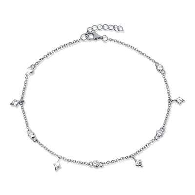 Daniel Steiger Bohemian Fancy Gem Ankelet