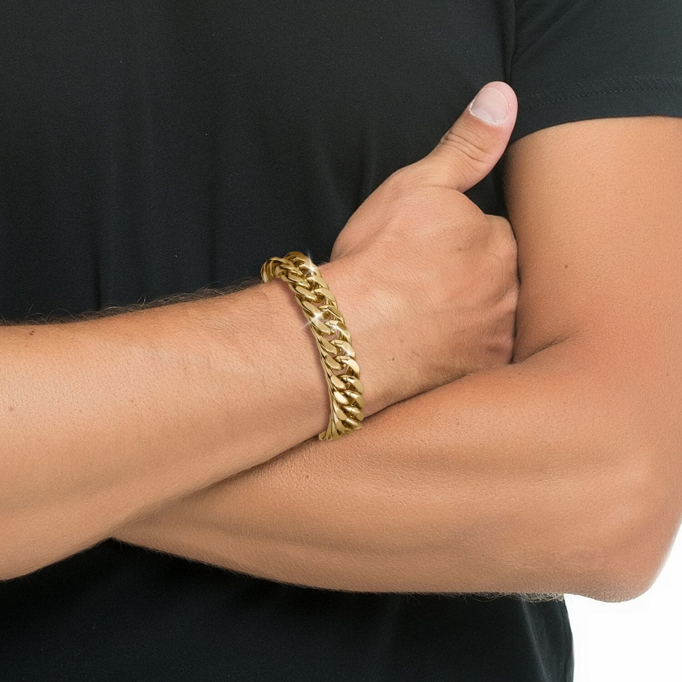 Daniel Steiger Signature Curb Men's Bracelet