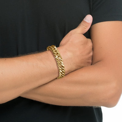 Daniel Steiger Signature Curb Men's Bracelet