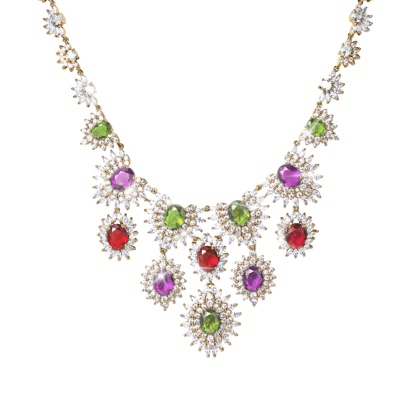 Daniel Steiger Glittering Fountain Necklace