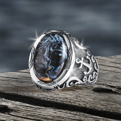 Daniel Steiger Tempest Pietersite Men's Ring