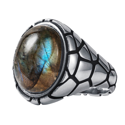 Daniel Steiger Cobra Labradorite Men's Ring