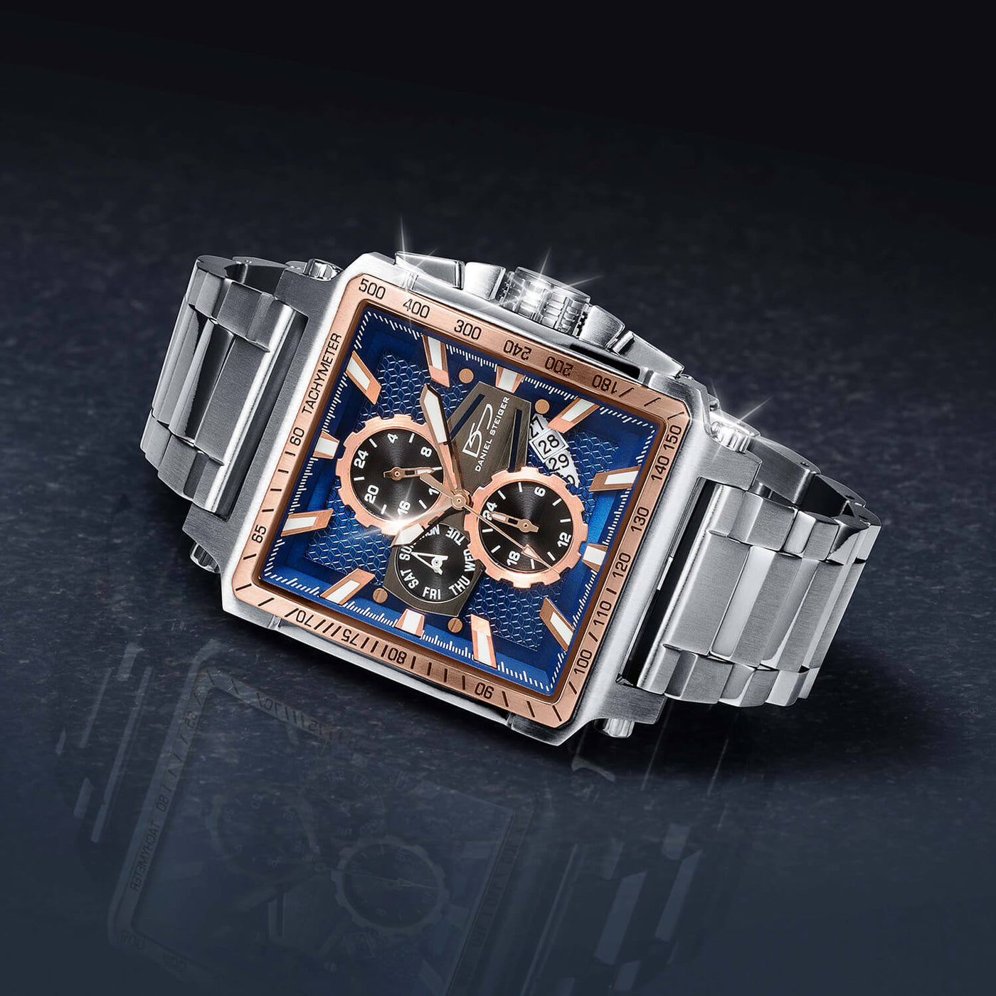 Daniel Steiger Colossus Steel Men's Watch