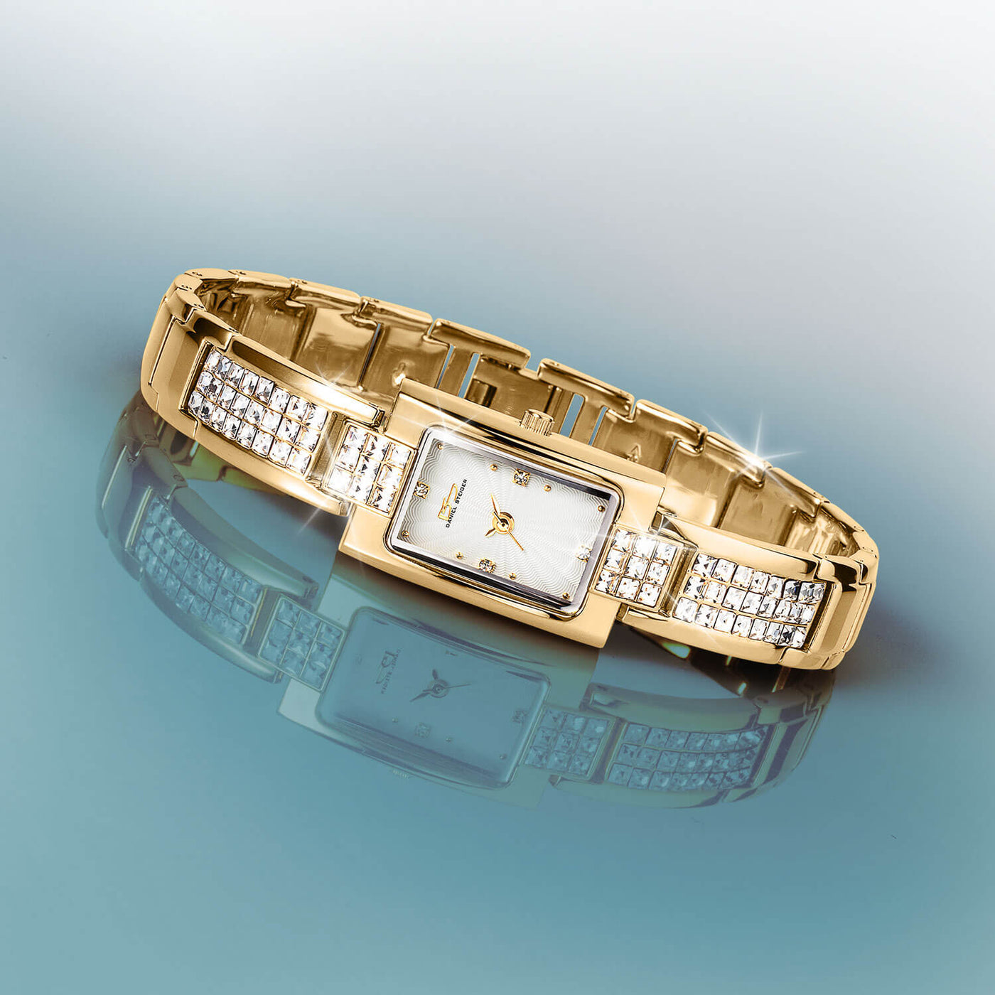 Daniel Steiger High Society Gold Watch