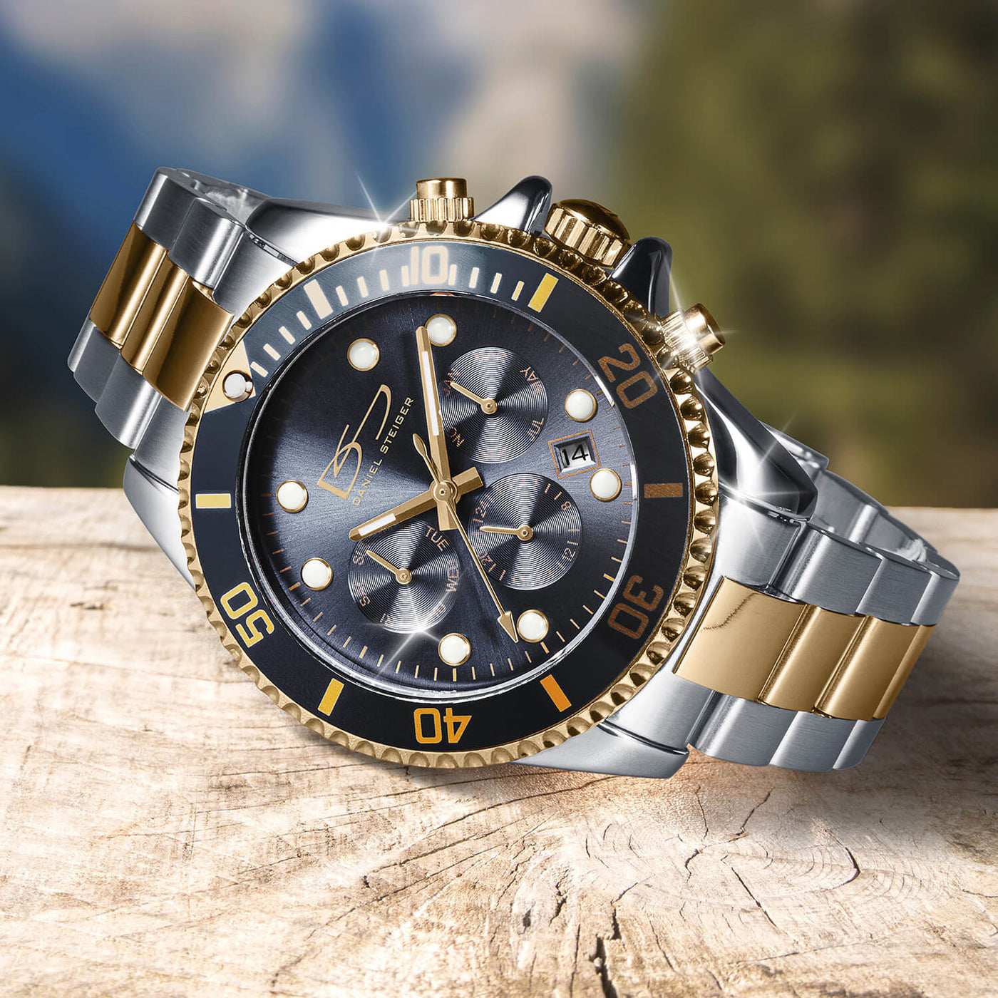 Daniel Steiger Allegro Black Dial Men's Watch