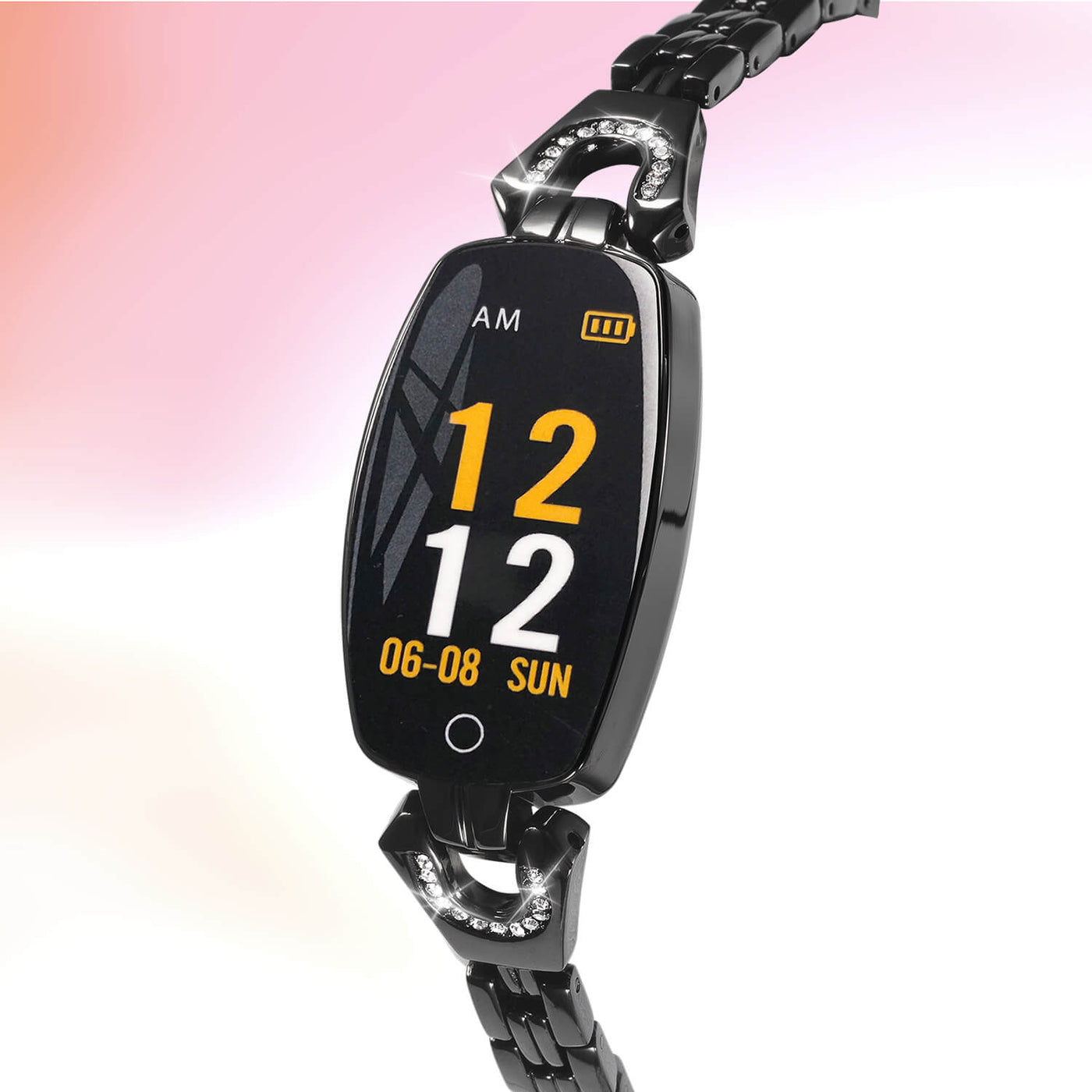 Daniel Steiger Ladies Black Smart Watch