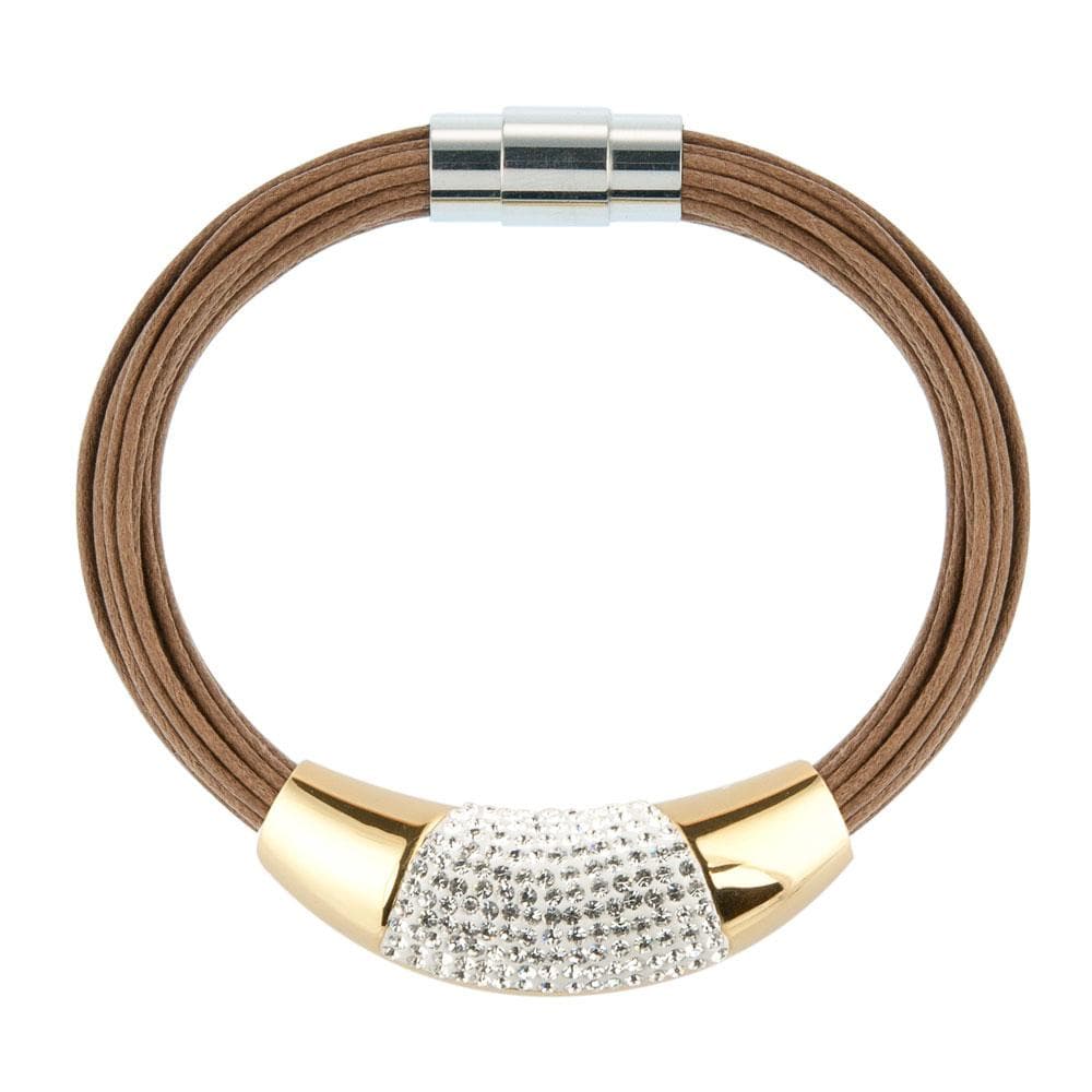Daniel Steiger Cristal Brown Bracelet
