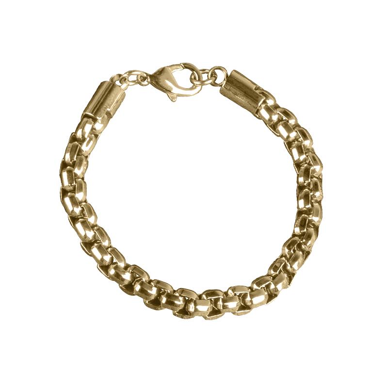 Daniel Steiger Chester Gold Steel Bracelet