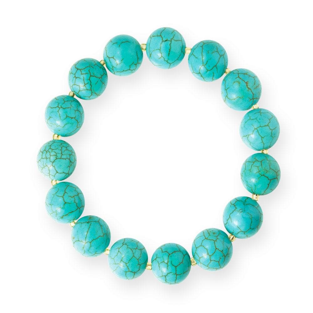 Daniel Steiger Turquoise and Tiger's Eye Bracelet
