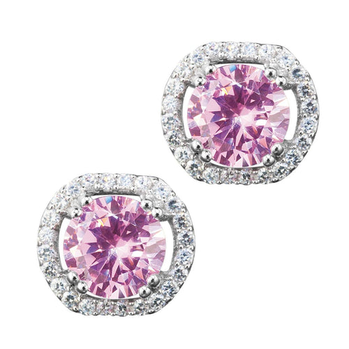 Daniel Steiger Blush Halo Earrings