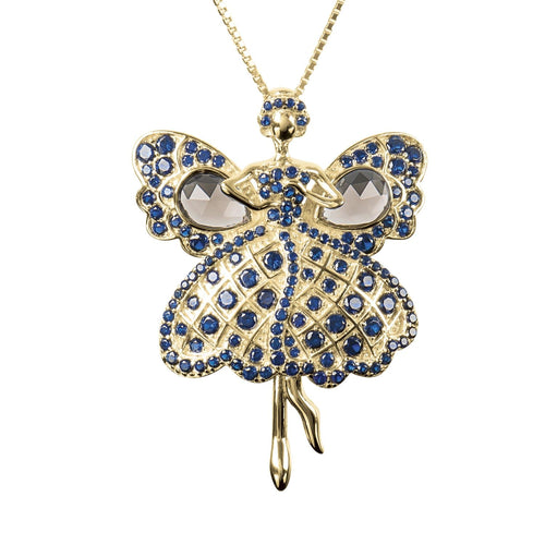 Daniel Steiger Fairy Dancer Gold Pendant