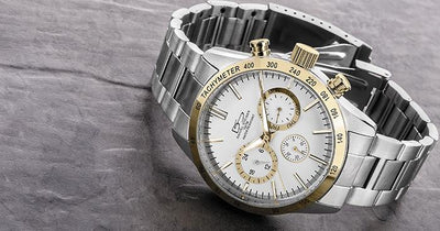 Daniel Steiger Pioneer Two-Tone Watch