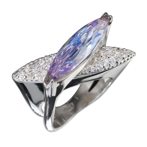 Daniel Steiger Blue Sculpture Ring